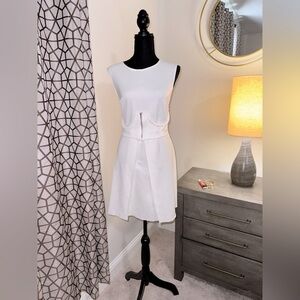 NWT ASOS White Mini Dress with Corset Detail